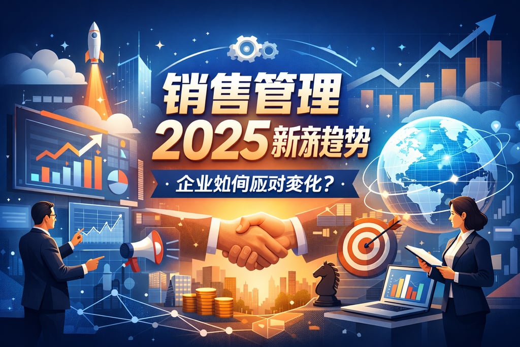 销售管理2025最新趋势，企业如何应对变化
