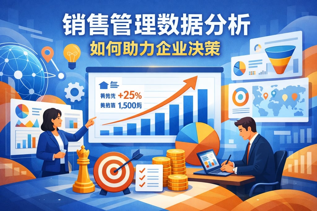 销售管理数据分析如何帮助企业决策