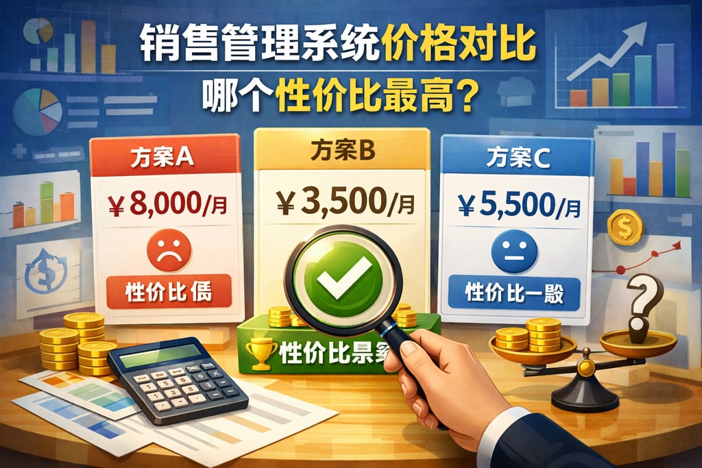 销售管理系统价格对比，哪个性价比最高