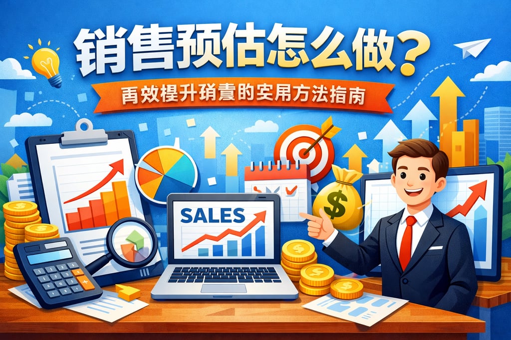 销售预估怎么做？高效提升销量的实用方法指南
