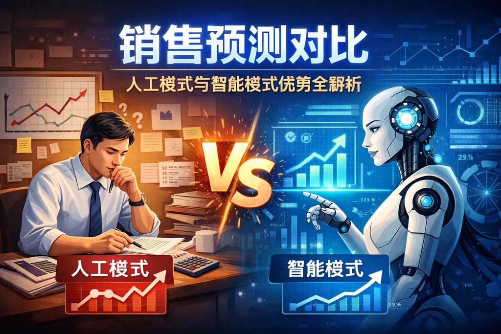 销售预测对比：人工模式与智能模式优势全解析