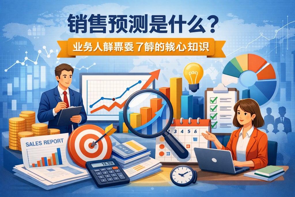 销售预测是什么？业务人群需要了解的核心知识