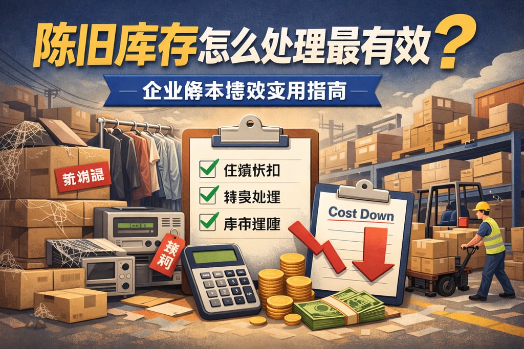 陈旧库存怎么处理最有效？企业降本增效实用指南