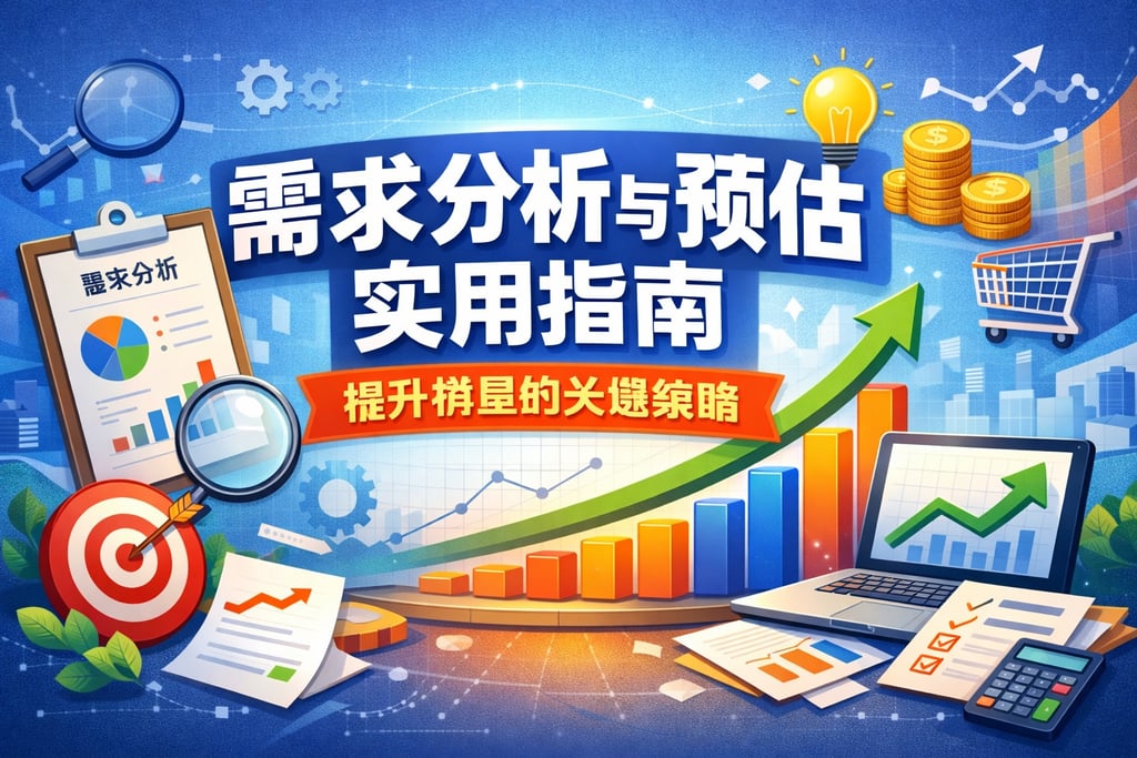 需求分析与预估实用指南：提升销量的关键策略