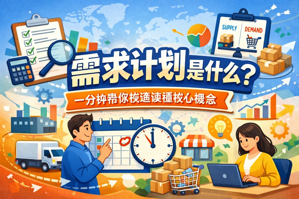 需求计划是什么？一分钟带你快速读懂核心概念