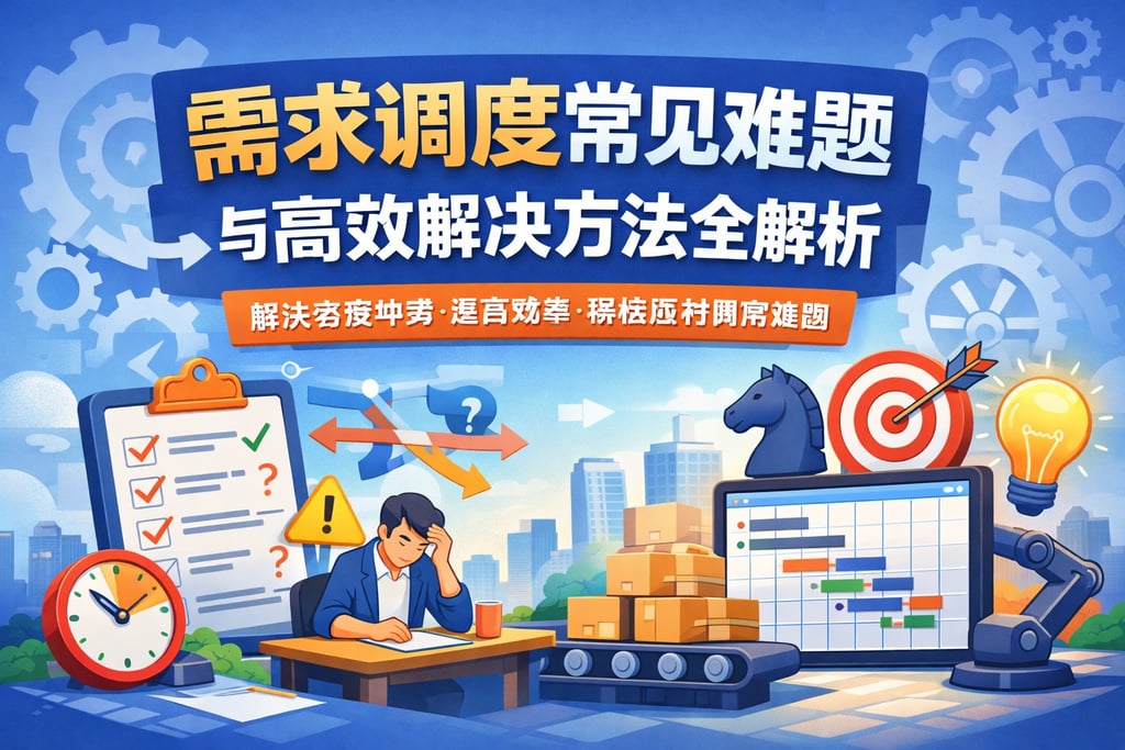 需求调度常见难题与高效解决方法全解析