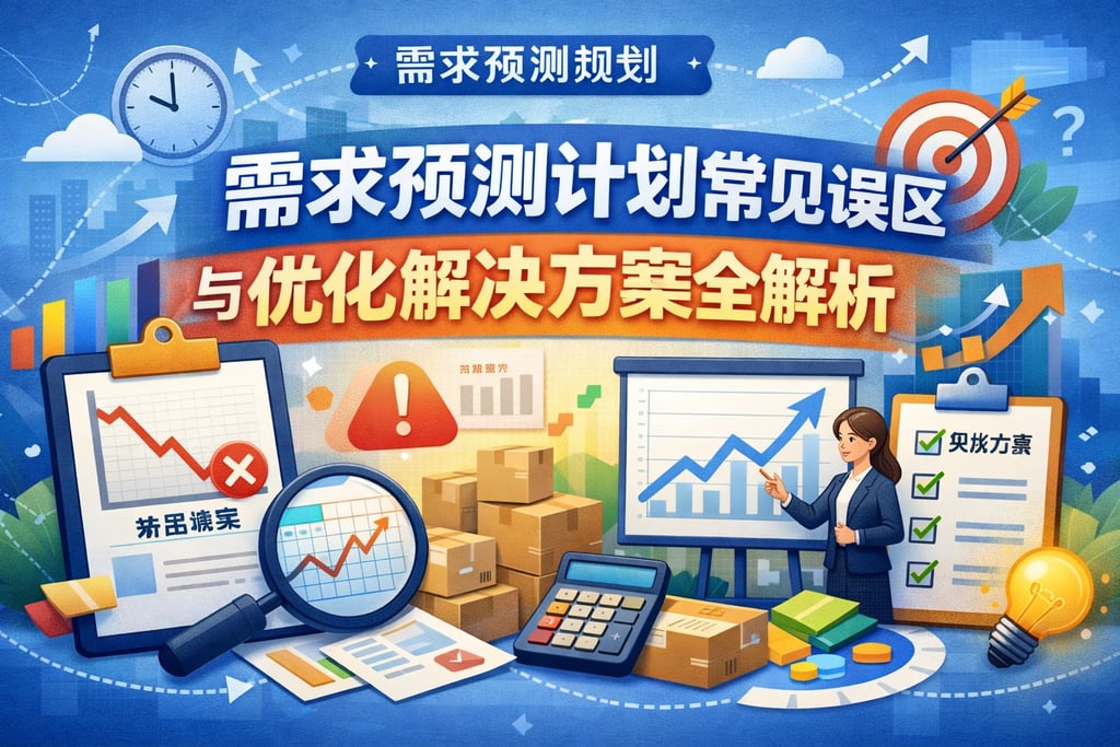 需求预测计划常见误区与优化解决方案全解析