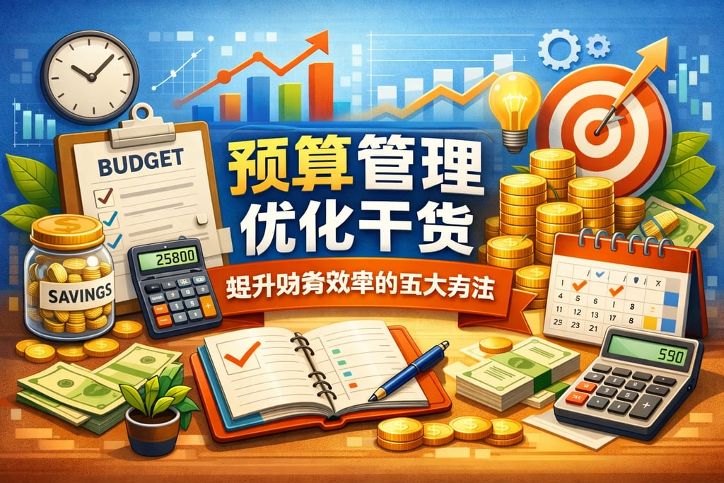 预算管理优化干货：提升财务效率的五大方法