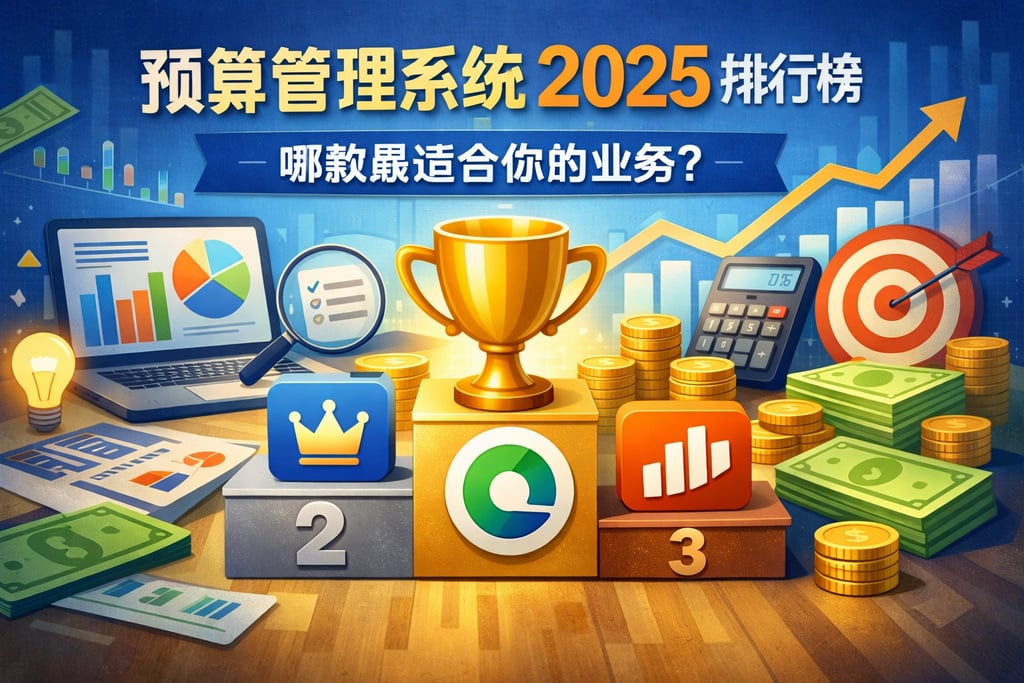 预算管理系统2025排行榜，哪款最适合你的业务