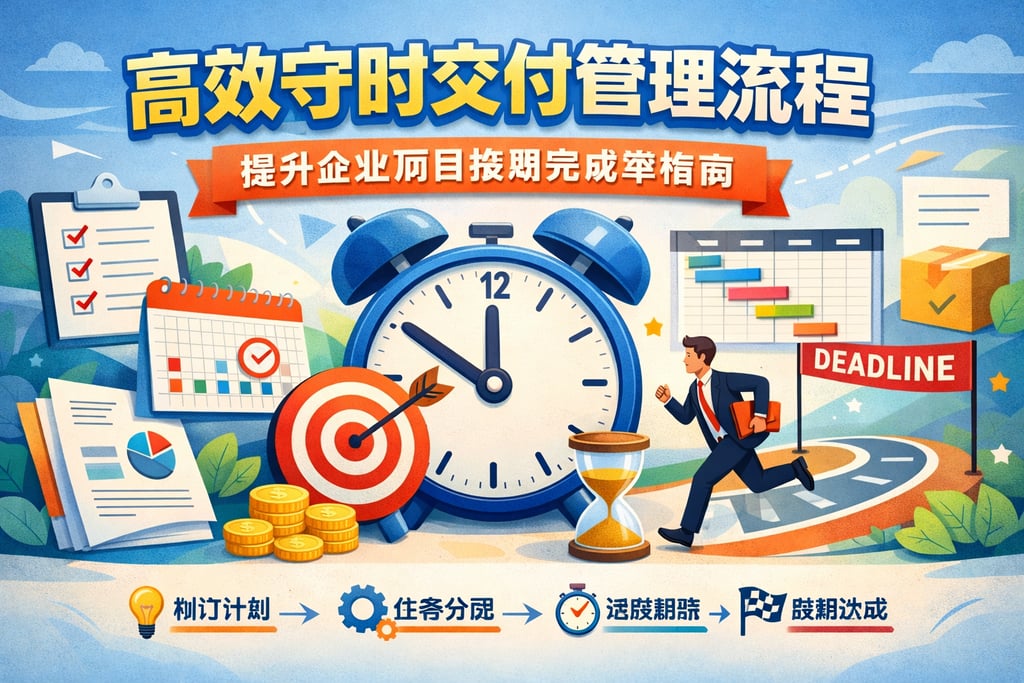 高效守时交付管理流程，提升企业项目按期完成率指南