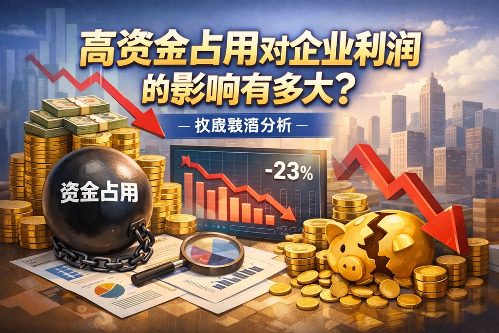 高资金占用对企业利润的影响有多大？权威数据分析
