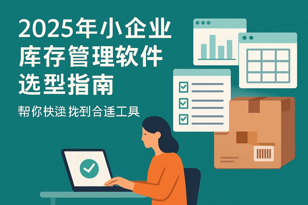 2025年小企业库存管理软件选型指南，帮你快速找到合适工具
