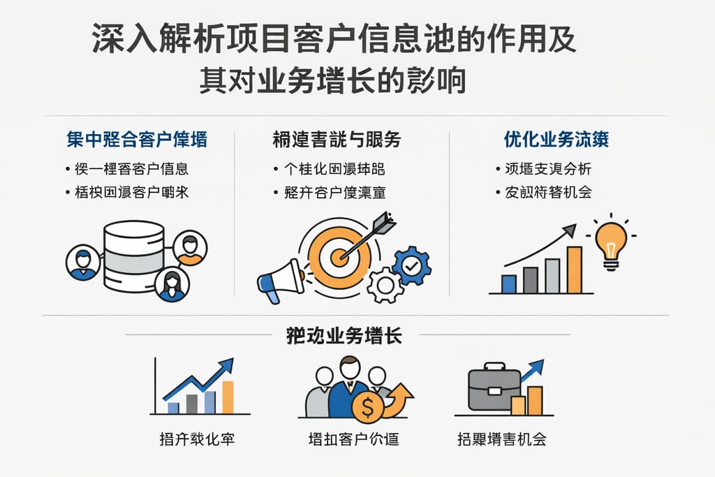 深入解析项目客户信息池的作用及其对业务增长的影响