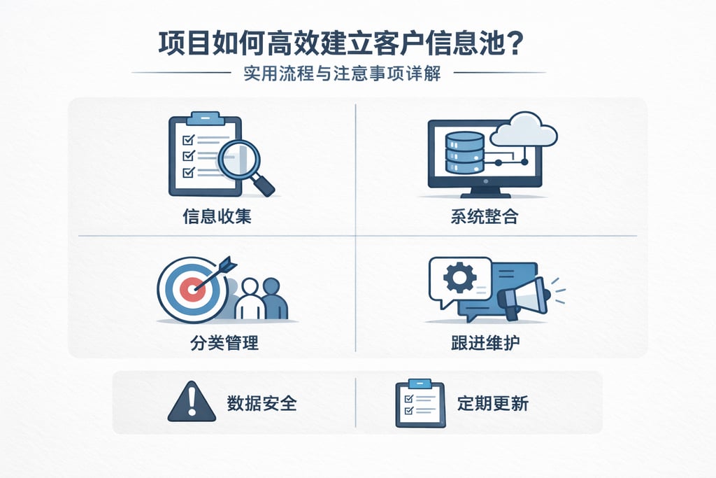 项目如何高效建立客户信息池？实用流程与注意事项详解