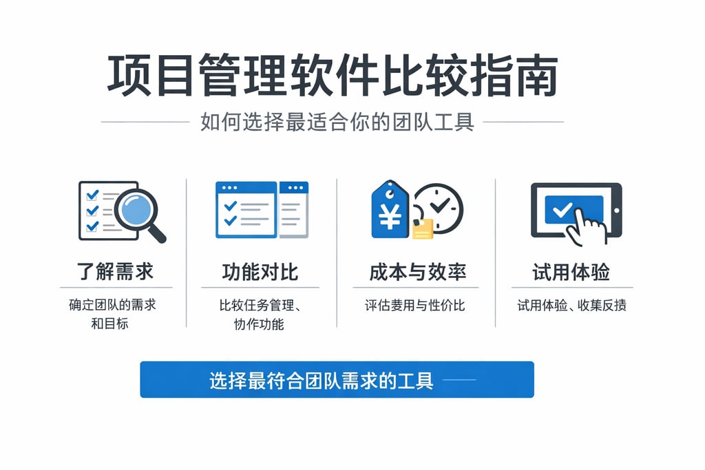 项目管理软件比较指南：如何选择最适合你的团队工具