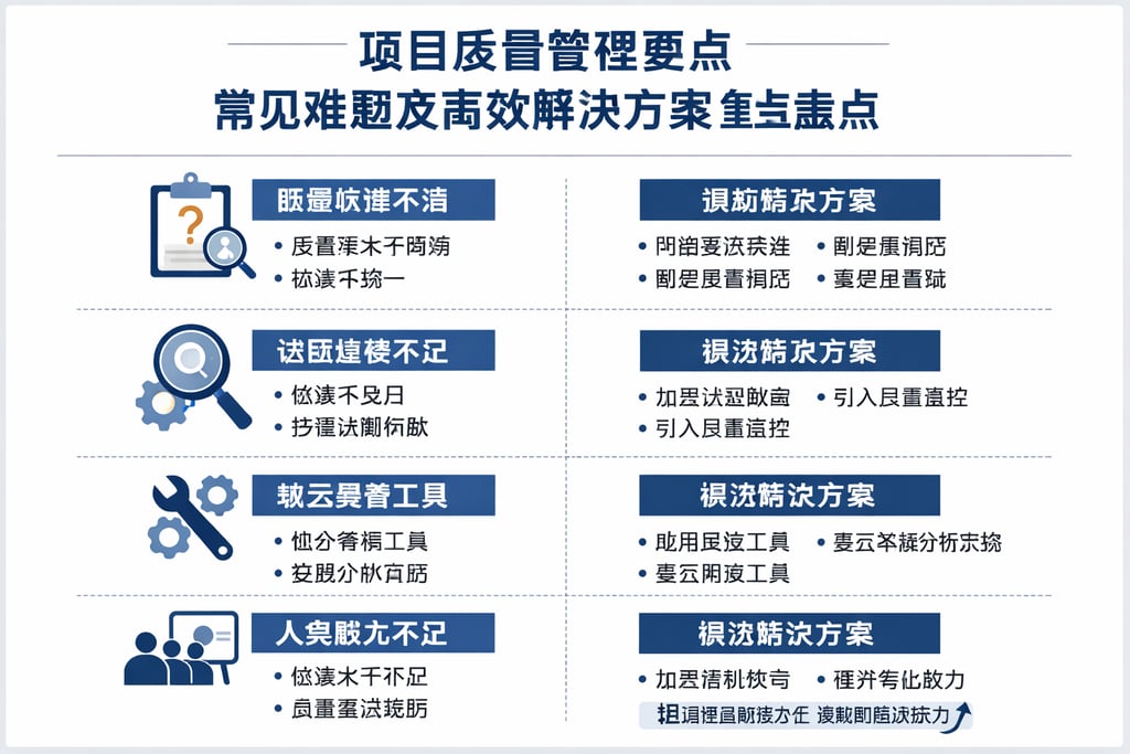 项目质量管理要点常见难题及高效解决方案盘点