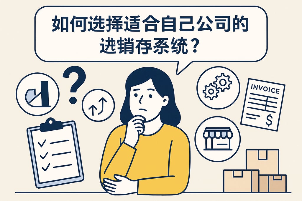 如何选择适合自己公司的进销存系统？