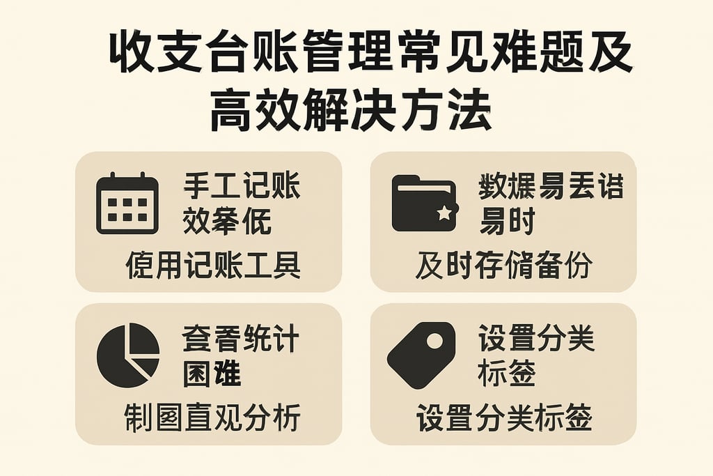 收支台账管理常见难题及高效解决方法