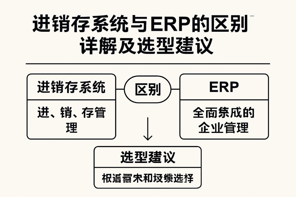 进销存系统与ERP的区别详解及选型建议