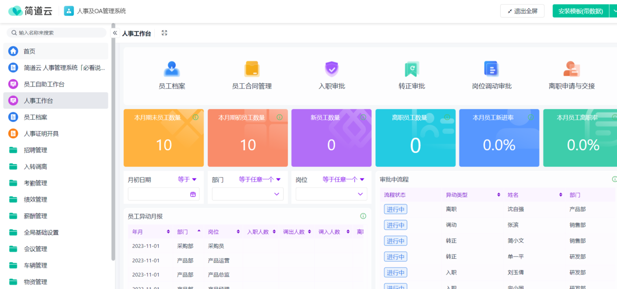 人事档案管理