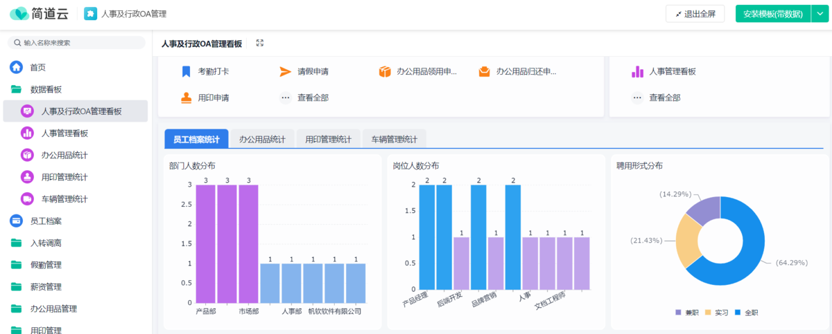 OA系统,协同办公系统