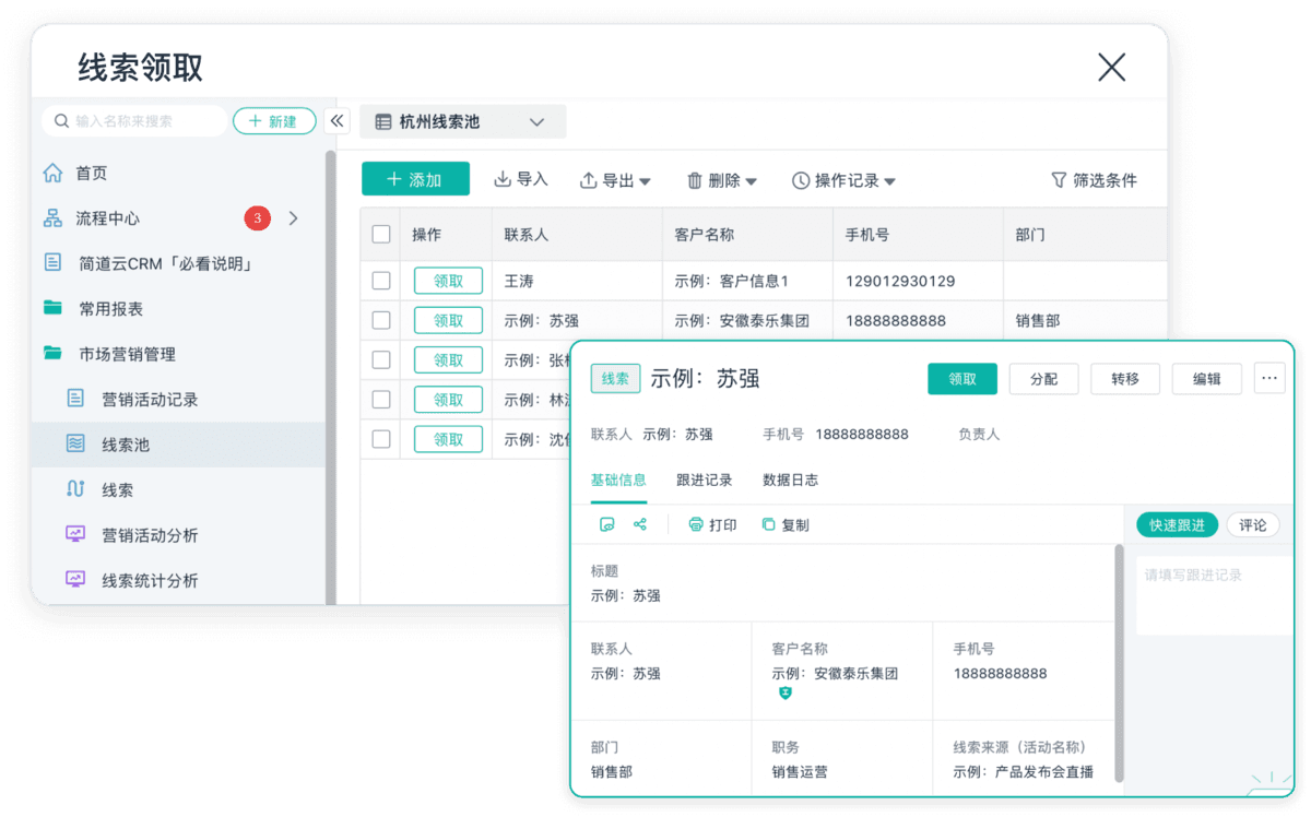 销售管理,客户管理