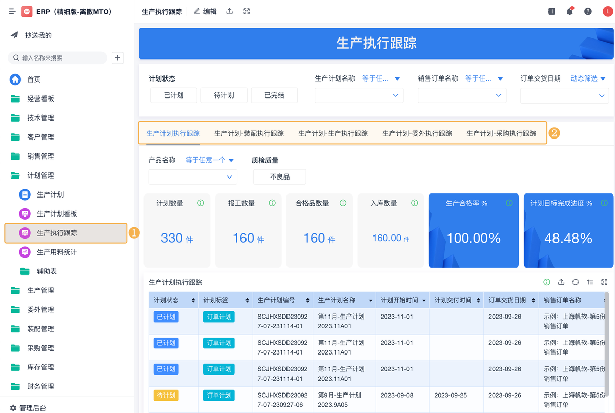 生产管理