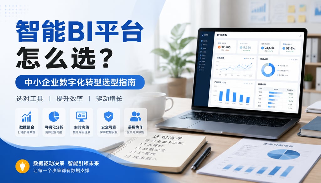 智能BI平台怎么选？中小企业数字化转型选型指南