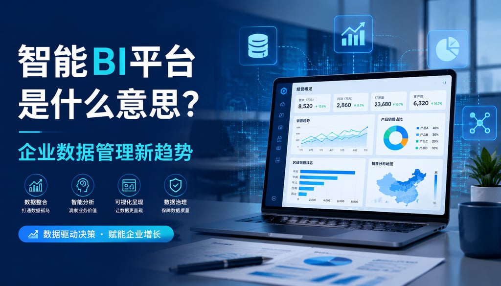 智能BI平台是什么意思？企业数据管理新趋势