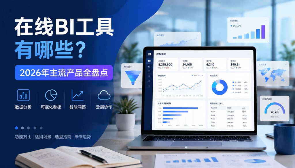 在线BI工具有哪些？2026年主流产品全盘点