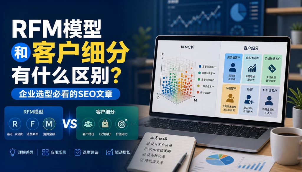 RFM模型和客户细分有什么区别？企业选型必看