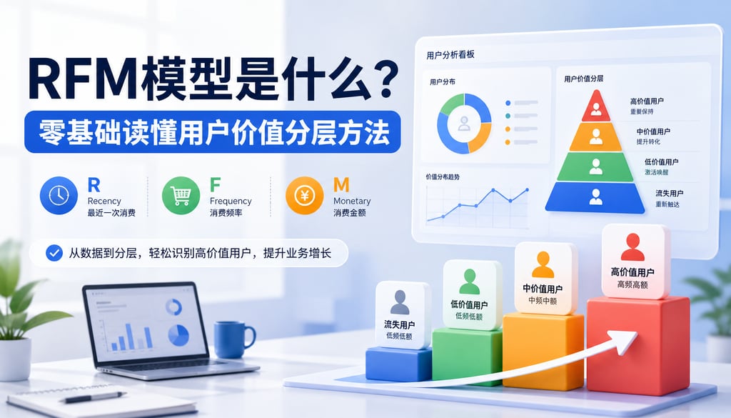 RFM模型是什么？零基础读懂用户价值分层方法