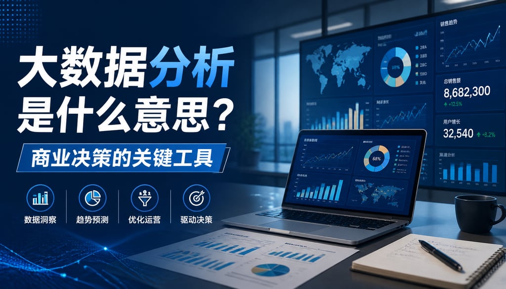大数据分析是什么意思？商业决策的关键工具