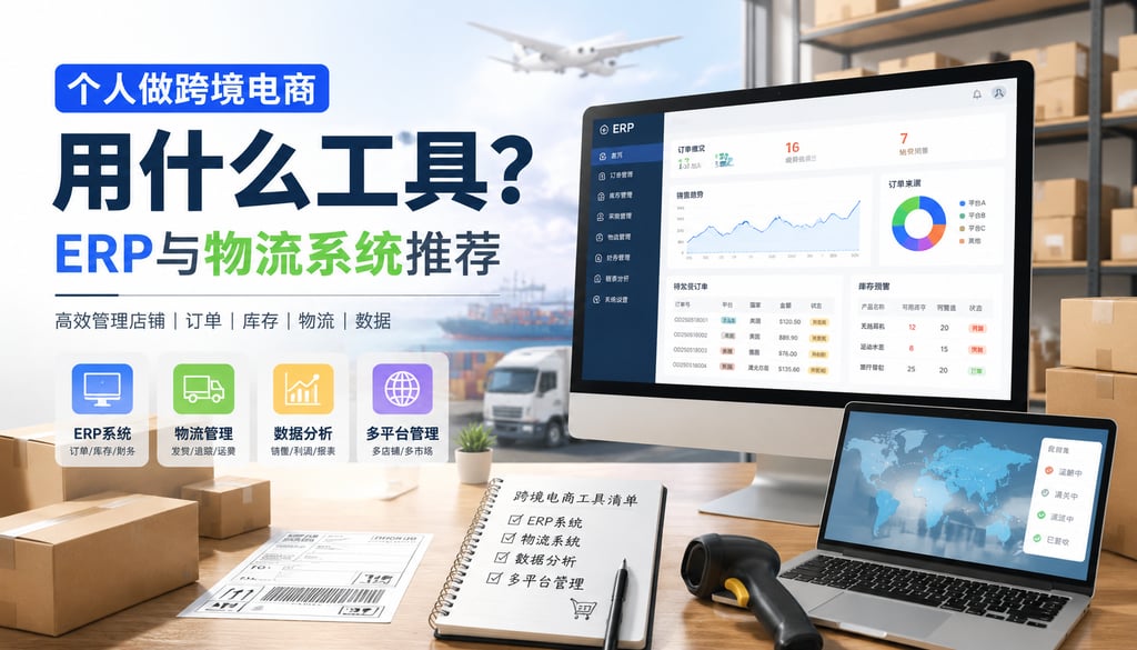 个人做跨境电商用什么工具？ERP与物流系统推荐