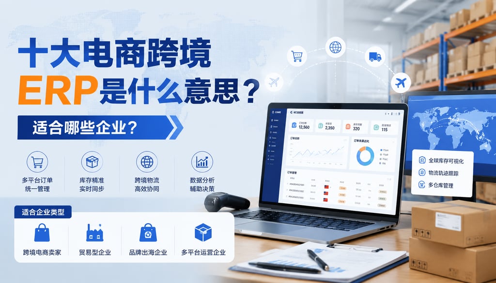 十大电商跨境ERP是什么意思？适合哪些企业