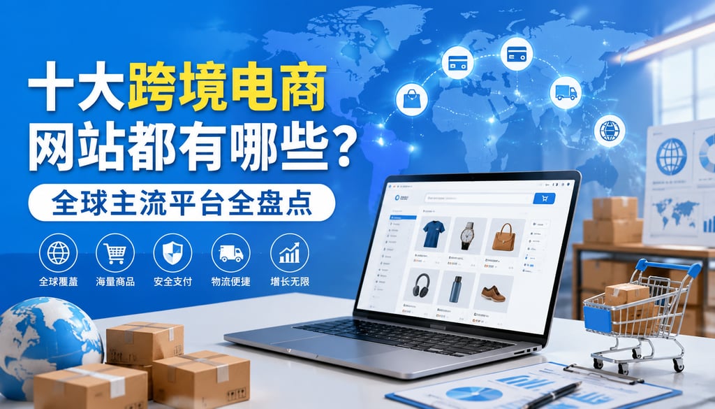 十大跨境电商网站都有哪些？全球主流平台全盘点