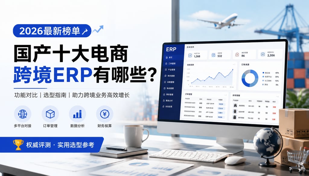 国产十大电商跨境ERP有哪些？2026最新榜单