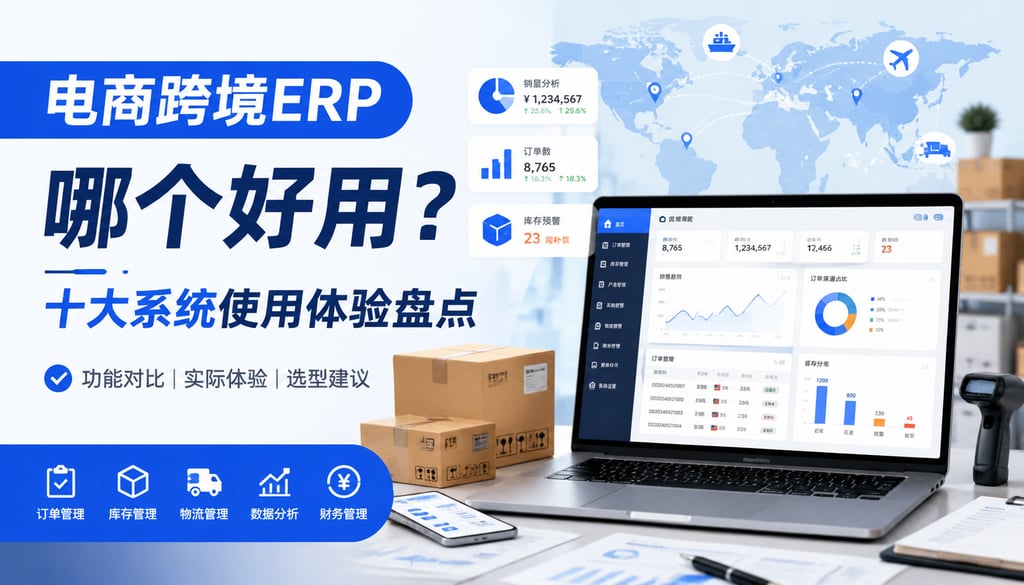 电商跨境ERP哪个好用？十大系统使用体验盘点