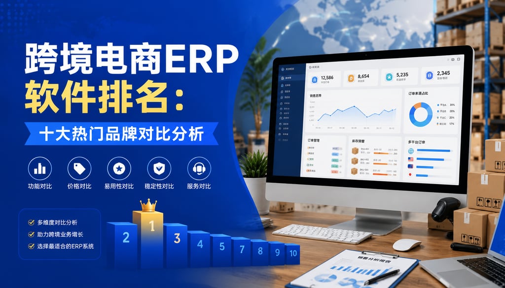 跨境电商ERP软件排名：十大热门品牌对比分析