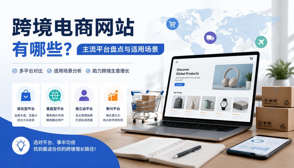 跨境电商网站有哪些？主流平台盘点与适用场景