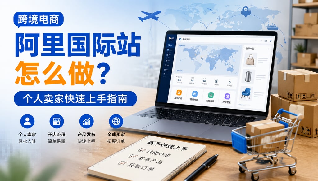 跨境电商阿里国际站怎么做？个人卖家快速上手指南