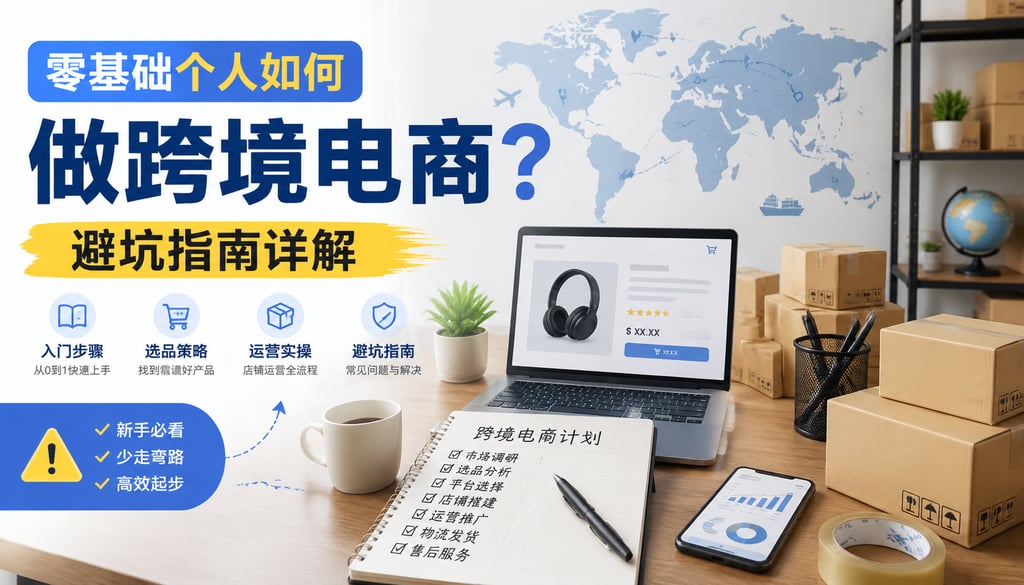 零基础个人如何做跨境电商？避坑指南详解