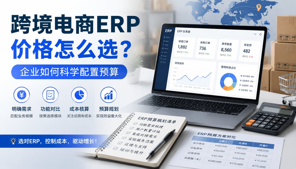 跨境电商ERP价格怎么选？企业如何科学配置预算