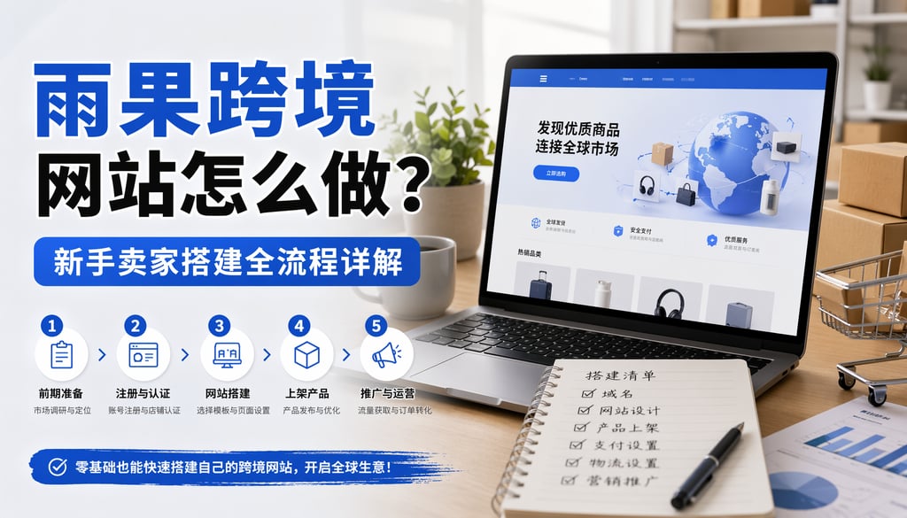 雨果跨境网站怎么做？新手卖家搭建全流程详解