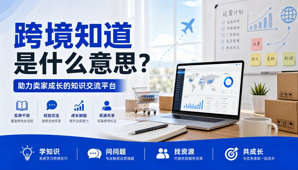跨境知道是什么意思？助力卖家成长的知识交流平台