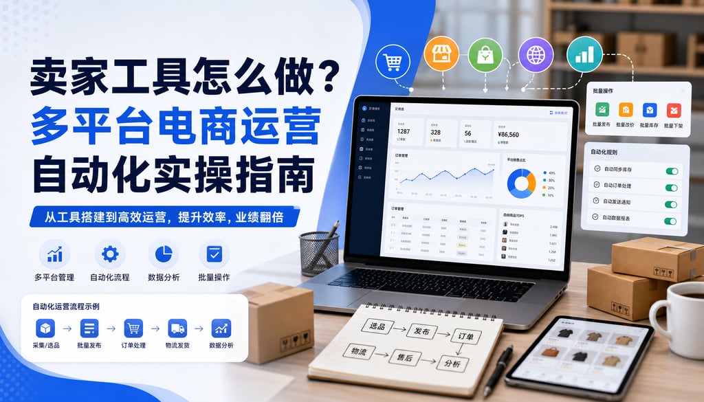 卖家工具怎么做？多平台电商运营自动化实操指南