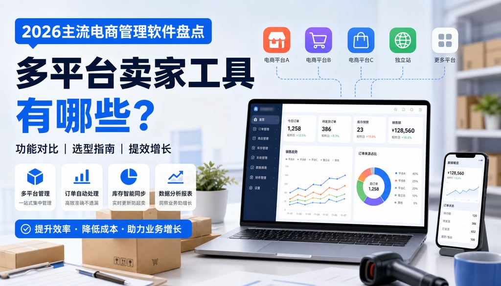 多平台卖家工具有哪些？2026主流电商管理软件盘点