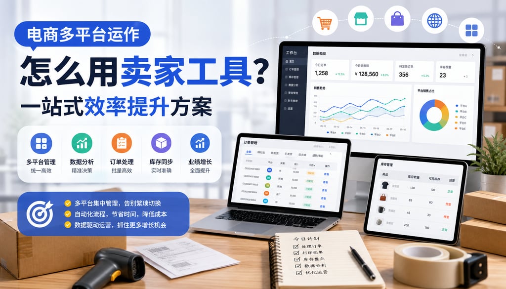 电商多平台运作怎么用卖家工具？一站式效率提升方案