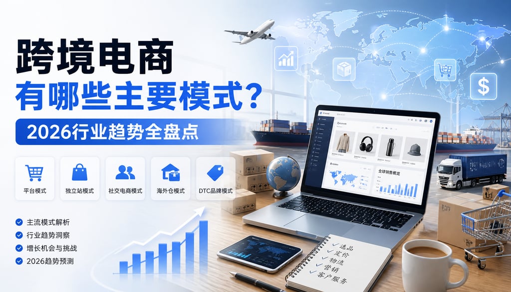 跨境电商有哪些主要模式？2026行业趋势全盘点